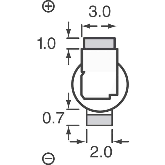 DSK-3R3H703T414-HRL Elna America  Electric Double Layer Capacitors (EDLC) Supercapacitors